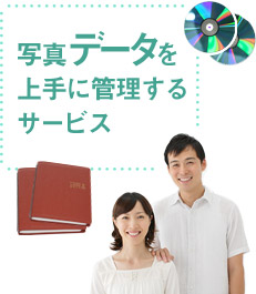 写真データを上手に管理するサービス