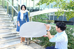 [写真]レフ板